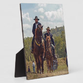 疲れた連合軍兵士 フォトプラーク (側面)