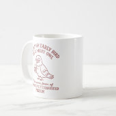 疲れた鳩 コーヒーマグカップ (正面左)