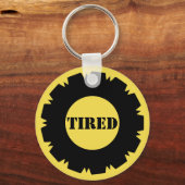 疲れた キーホルダー (正面)