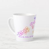 「疲れた」コーヒーカップへの強さ カフェラテマグ (左アングル)