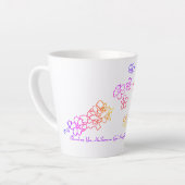 「疲れた」コーヒーカップへの強さ カフェラテマグ (左アングル)