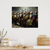 疲れた ポスター (キッチン)