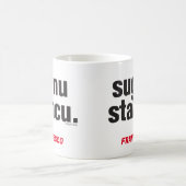 疲れた、面白いシチリアのことわざ、Sugnu Stancu Mug コーヒーマグカップ (中央)