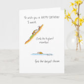 疲れて泥だらけである カード (黄色い花)