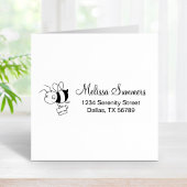 疲れストレストビー保持ブリーフケースアドレス ラバースタンプ