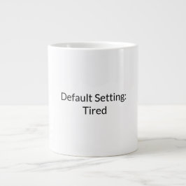 疲れモードコーヒーマグ ジャンボコーヒーマグカップ