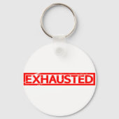 疲れ切ったスタンプ キーホルダー (裏面)