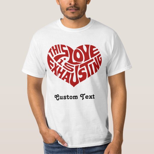 疲れ切った愛 Tシャツ (正面)