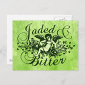 疲れ切った、苦い ポストカード (正面/裏面)