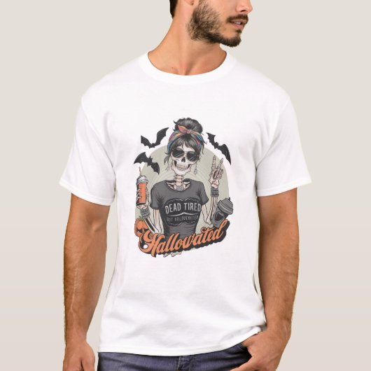 疲れ切って Tシャツ (正面)