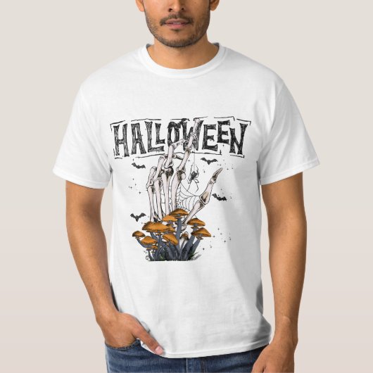 疲れ切っスタイリッシュたハロウィンシャツ Tシャツ (正面)