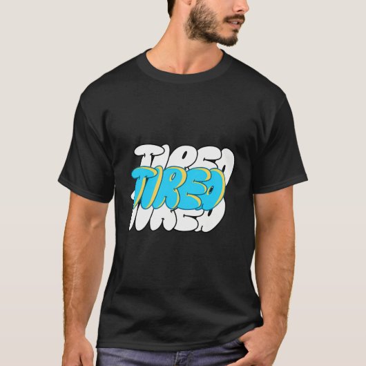 疲れ果てた都会 Tシャツ (正面)