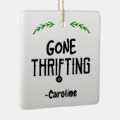 疲れ果てた セラミックオーナメント (右)