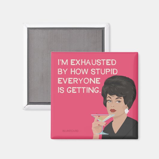 疲れ果てた！ マグネット (正面/裏面)