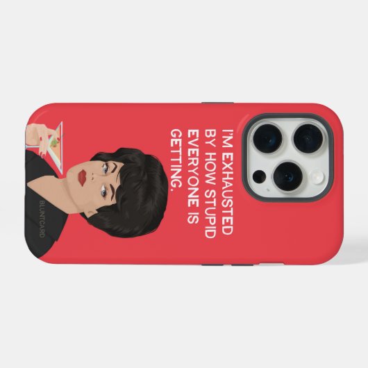 疲れ果てた！ iPhoneケース (裏面横)