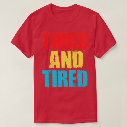 疲れ果てた Tシャツ (デザイン正面)