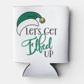 疲れ果てる |クリスマスアルコール飲料プリン 缶クーラー (正面)