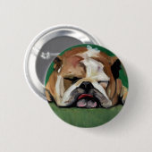 疲労したののための残り 缶バッジ (正面&裏面)