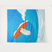 疲労に挑戦する タペストリー (正面(横))