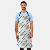 疲労は私のDNA遺伝学のギークユーモアにある エプロン (着用した状態)