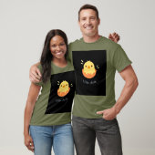 疲労グリーンカラーカットTシャツデザイン Tシャツ (ユニセックス)