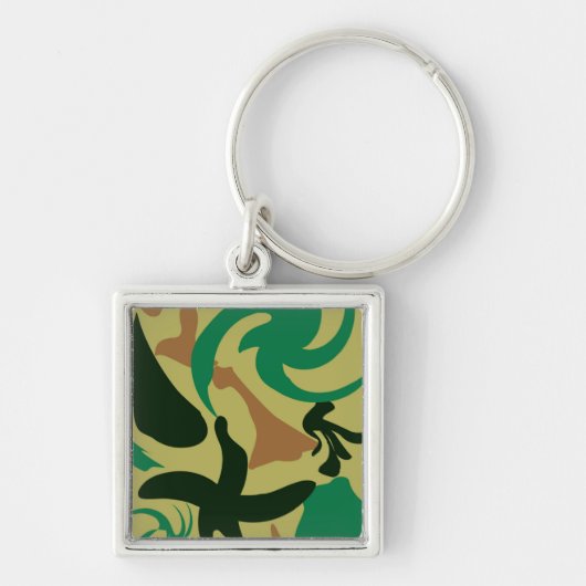 疲労デザイン キーホルダー (正面)