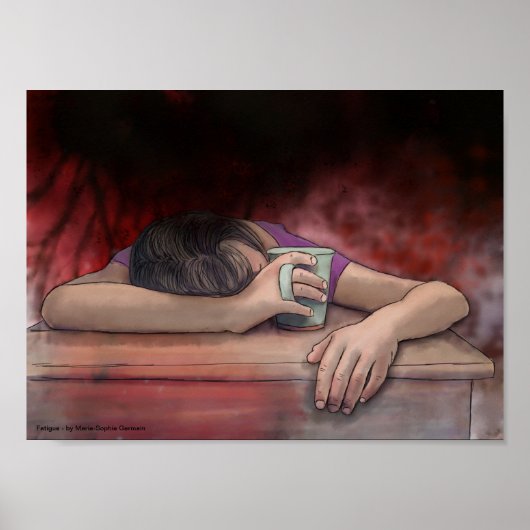 疲労 ポスター (正面)