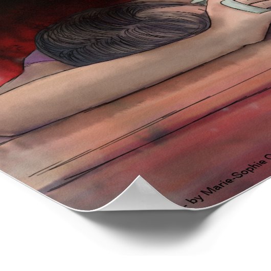 疲労 ポスター (角)