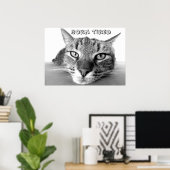 疲生まれ子猫 ポスター (ホームオフィス)