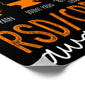 疼痛戦士のレベルRsd Crps認識度 ポスター (角)