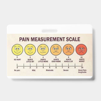 疼痛管理 バッジ
