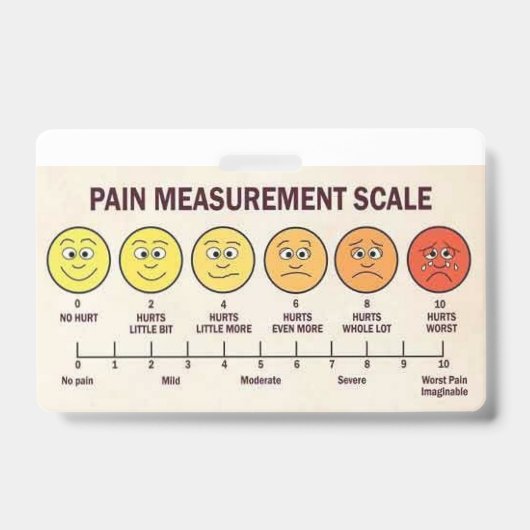 疼痛管理 バッジ (Front)