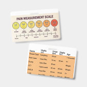疼痛管理 バッジ (Front & Back)