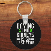 疾患戦士の臓器移植ドナーがサーグを寄付 キーホルダー (正面)
