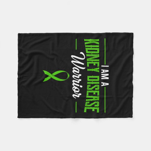 疾患戦士の透析腎炎の臓器提供者のGre フリースブランケット (正面(横))