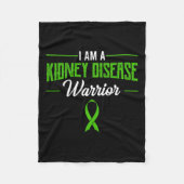 疾患戦士の透析腎炎の臓器提供者のGre フリースブランケット (正面)