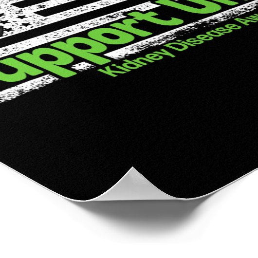 疾患支援ユニット旗腎疾患認識度 ポスター (角)