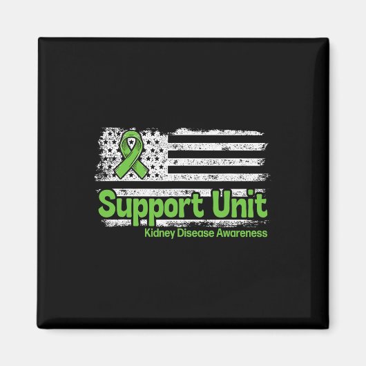 疾患支援ユニット旗腎疾患認識度 マグネット (正面)