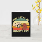 疾患移植おもしろい腎臓臓臓臓臓臓器提供者の寄付 カード (黄色い花)