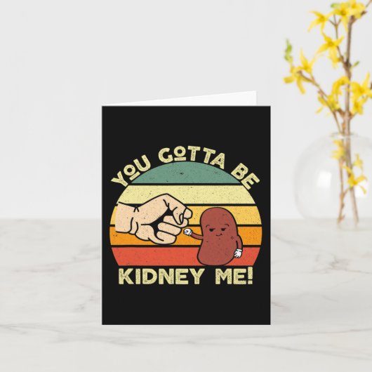 疾患移植おもしろい腎臓臓臓臓臓臓器提供者の寄付 カード (黄色い花)