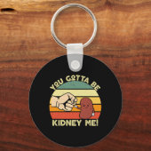 疾患移植おもしろい腎臓臓臓臓臓臓器提供者の寄付 キーホルダー (正面)