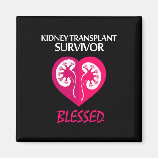 疾患移植生存者 マグネット (正面)