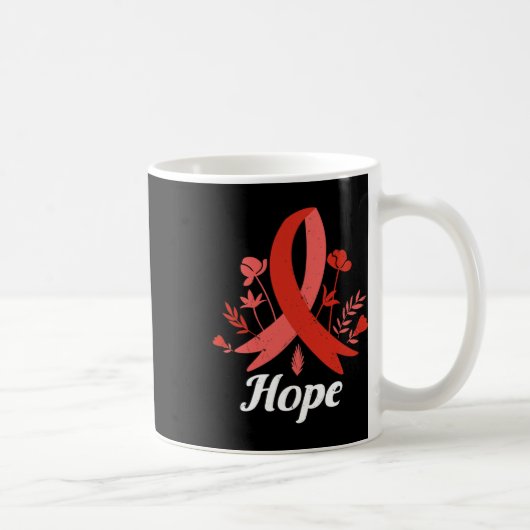 疾患認識度月希望ヴィンテージハートヘルス コーヒーマグカップ (右)