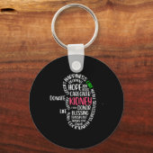 疾患認識度移植臓器提供者の寄付 キーホルダー (正面)