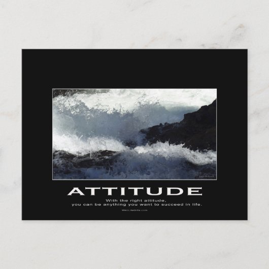 疾流のモチベーション ポストカード (正面)