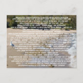 疾病及び癌の治癒トリートメント ポストカード (正面)