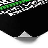 疾病戦士の腎臓病認識度キッズ ポスター (角)