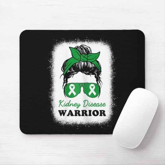 疾病戦士の腎臓病認識度メッシーバン マウスパッド (マウス)