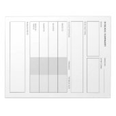 疾病概要医療看護学生ポストNo ノートパッド (正面)