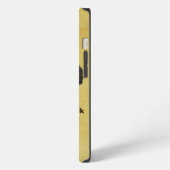 疾走するバイソン iPhoneケース (左側面)